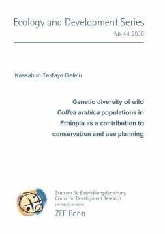 Cover Genetic diversity of wild Coffea arabica populations in Ethiopia as a contributation to conservation and use planning (eBook, PDF)