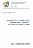 Policy Options for Economic Growth of Remote Village in Kyrgyzstan: an Analysis with Village CGE Model (eBook, PDF)
