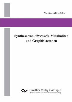 Cover Synthese von Alternaria-Metaboliten und Graphislactonen (eBook, PDF)