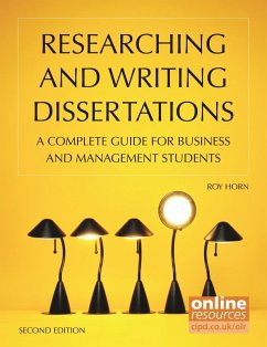 Researching and Writing Dissertations (eBook, ePUB) - Horn, Roy