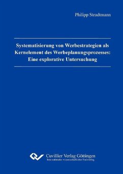Cover Systematisierung von Werbestrategien als Kernelement des Werbeplanungsprozesses: Eine explorative Untersuchung (eBook, PDF)