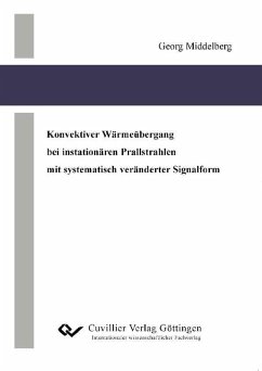 Konvektiver Wärmeübergang bei instationären Prallstrahlen mit systematisch veränderter Signalform (eBook, PDF)