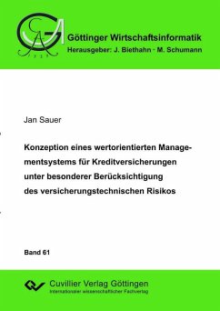 Cover Konzeption eines wertorientierten Managementsystems für Kreditversicherungen unter besonderer Berücksichtigung des versicherungstechnischen Risikos (eBook, PDF)