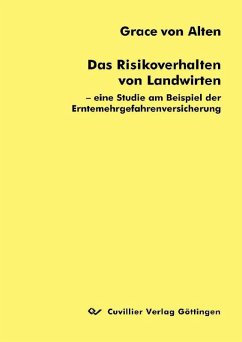 Cover Das Risikoverhalten von Landwirten – eine Studie am Beispiel der Erntemehrgefahrenversicherung (eBook, PDF)