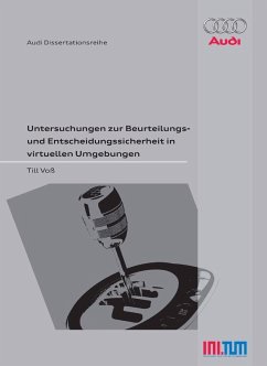 Cover Untersuchungen zur Beurteilungs- und Entscheidungssicherheit in virtuellen Umgebungen (eBook, PDF)