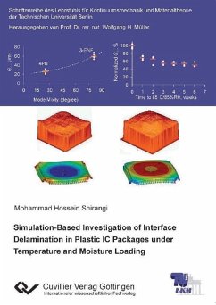Cover Simulation-based Investigation of Interface Delamination in Plastic IC Packages under Temperature and Moisture Loading (eBook, PDF)