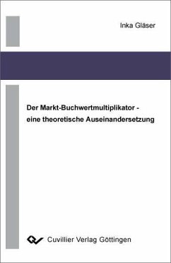 Cover Der Markt-Buchwertmultiplikator – eine theoretische Auseinandersetzung (eBook, PDF)