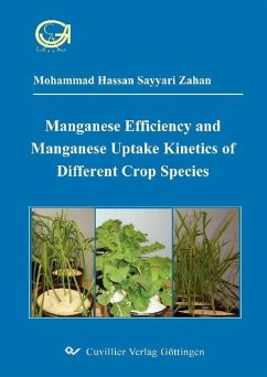 Manganese Efficiency and Manganese Uptake Kinetics of Different Crop Species (eBook, PDF)