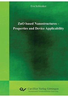 ZnO based Nanostructures - Properties and Device Applicability (eBook, PDF)