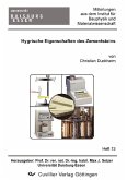 Hygrische Eigenschaften des Zementsteins (eBook, PDF)
