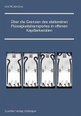 Über die Grenzen des stationären Flüssigkeitstransportes in offenen Kapillarkanälen (eBook, PDF)
