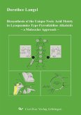 Biosynthesis of the Unique Necic Acid Moiety in Lycopsamine Type Pyrrolizidine Alkaloids (eBook, PDF)