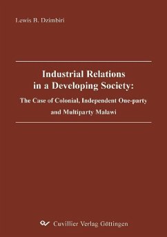Industrial Relations in a Developing Society: (eBook, PDF) Cover Industrial Relations in a Developing Society: (eBook, PDF)