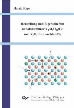 Cover Herstellung und Eigenschaften nanokristalliner Y3AI5O12:Ce und Y2O3:Eu Leuchtstoffe (eBook, PDF)