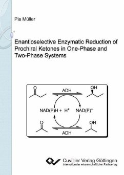 Cover Enantioselective Enzymatic Reduction of Prochiral Ketones in One-Phase and Two-Phase Systems (eBook, PDF)