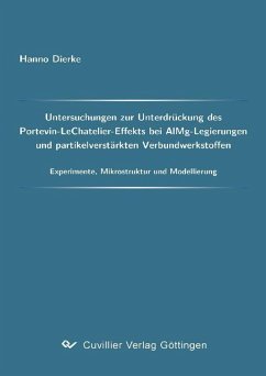 Cover Untersuchungen zur Unterdrückung des Portevin-LeChatelier-Effekts bei AlMg-Legierungen und partikelverstärkten Verbundwerkstoffen (eBook, PDF)