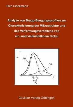 Analyse von Bragg-Beugungsprofilen zur Charakterisierung der Mikrostruktur und des Verformungsverhaltens von ein- und vielkristallinem Nickel (eBook, PDF)