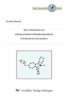 Cover Neue Zinkkomplexe für die homogene Hydroaminierung von Olefinen und Alkinen (eBook, PDF)