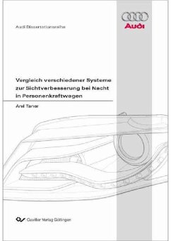 Cover Vergleich verschiedener Systeme zur Sichtverbesserung bei Nacht in Personenkraftwagen (eBook, PDF)