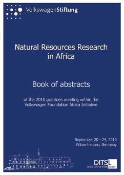 Cover Natural Resources Research in Africa (eBook, PDF)