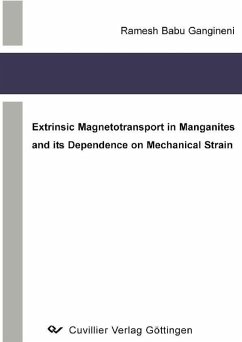 Cover Extrinsic Magnetotransport in Manganites and its Dependence on Mechanical Strain (eBook, PDF)