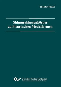Shimuraklassenkörper zu Picardschen Modulformen (eBook, PDF)