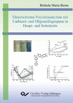 Cover Elektrochrome Polyiminoarylene mit Carbazol- und Oligoanilingruppen in Haupt- und Seitenkette (eBook, PDF)