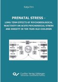 Prenatal stress (eBook, PDF)