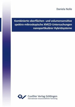 Kombinierte oberflächen‐ und volumensensitive spektro‐mikroskopische XMCD‐Untersuchungen nanopartikulärer Hybridsysteme (eBook, PDF)
