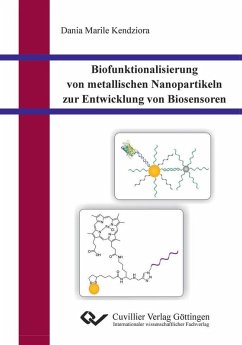 Cover Biofunktionalisierung von metallischen Nanopartikeln zur Entwicklung von Biosensoren (eBook, PDF)