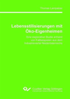 Cover Lebensstilisierungen mit Öko-Eigenheimen (eBook, PDF)