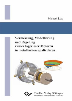 Cover Vermessung, Modellierung und Regelung zweier lagerloser Motoren in metallischen Spaltrohren (eBook, PDF)
