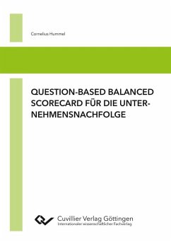 Question-based Balanced Scorecard für die Unternehmensnachfolge (eBook, PDF)
