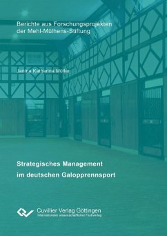 Strategisches Management im deutschen Galopprennsport (eBook, PDF)