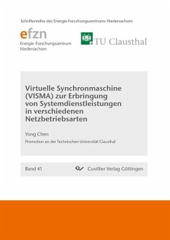 Cover Virtuelle Synchronmaschine (VISMA) zur Erbringung von Systemdienstleistungen in verschiedenen Netzbetriebsarten (eBook, PDF)
