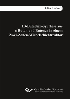 Cover 1,3-Butadien-Synthese aus n-Butan und Butenen in einem Zwei-Zonen-Wirbelschichtreaktor (eBook, PDF)