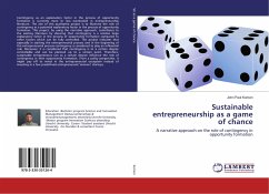 Sustainable entrepreneurship as a game of chance