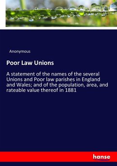 Poor Law Unions - Anonym