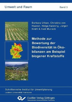 Cover Methode zur Bewertung der Biodiversität in Ökobilanzen am Beispiel biogener Kraftstoffe (eBook, PDF)