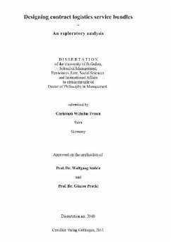 Cover Designing contract logistics service bundles (eBook, PDF)