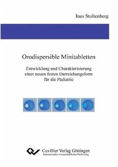 Orodispersible Minitabletten (eBook, PDF)