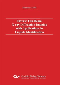 Inverse Fan-Beam X-ray Diffraction Imaging with Applications in Liquids Identification (eBook, PDF)