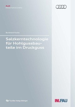 Cover Salzkerntechnologie für Hohlgussbauteile im Druckguss (eBook, PDF)