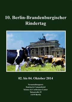 Cover 10. Berlin-Brandenburgischer Rindertag (eBook, PDF)
