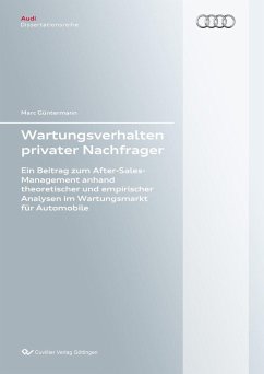 Cover Wartungsverhalten privater Nachfrager (eBook, PDF)