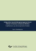 Erfolgreiches Ausschreibungsmanagement durch Anbieter in Business-to-Business Märkten (eBook, PDF)