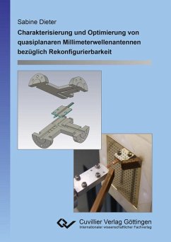 Cover Charakterisierung und Optimierung von quasiplanaren Millimeterwellenantennen bezüglich Rekonfigurierbarkeit (eBook, PDF)