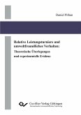 Relative Leistungsturniere und umweltfreundliches Verhalten (eBook, PDF)
