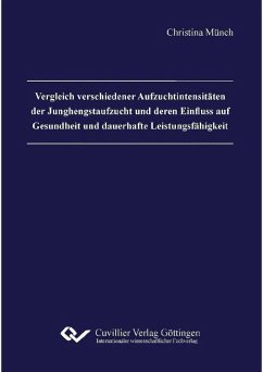 Cover Vergleich verschiedener Aufzuchtintensitäten der Junghengstaufzucht und deren Einfluss auf Gesundheit und dauerhafte Leistungsfähigkeit (eBook, PDF)