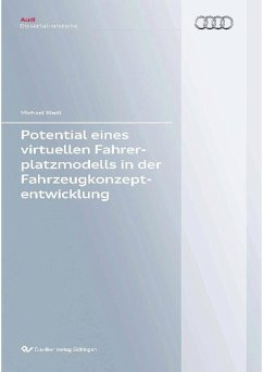 Potential eines virtuellen Fahrerplatzmodells in der Fahrzeugkonzeptentwicklung (eBook, PDF)